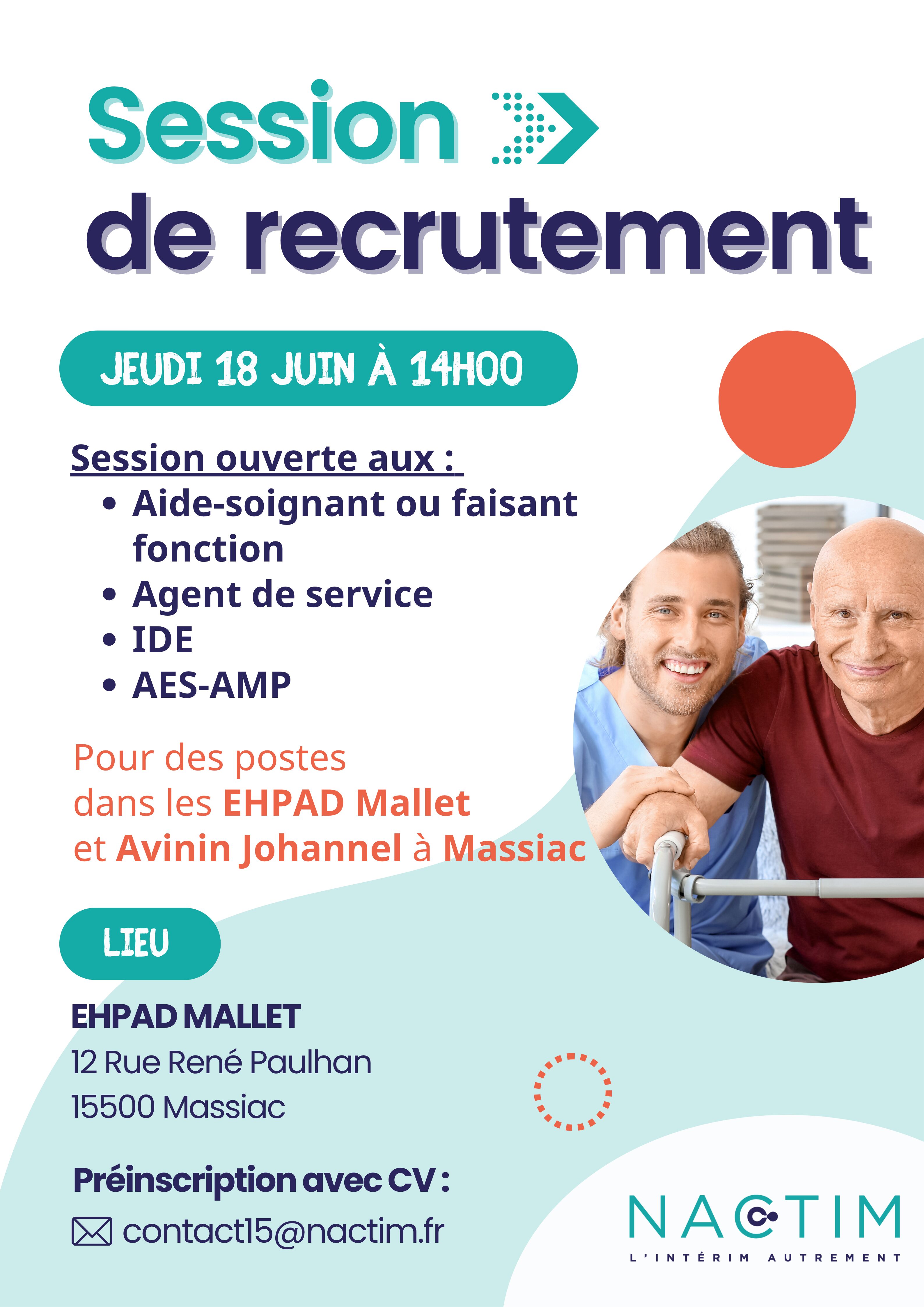 RECRUTEMENT EHPAD