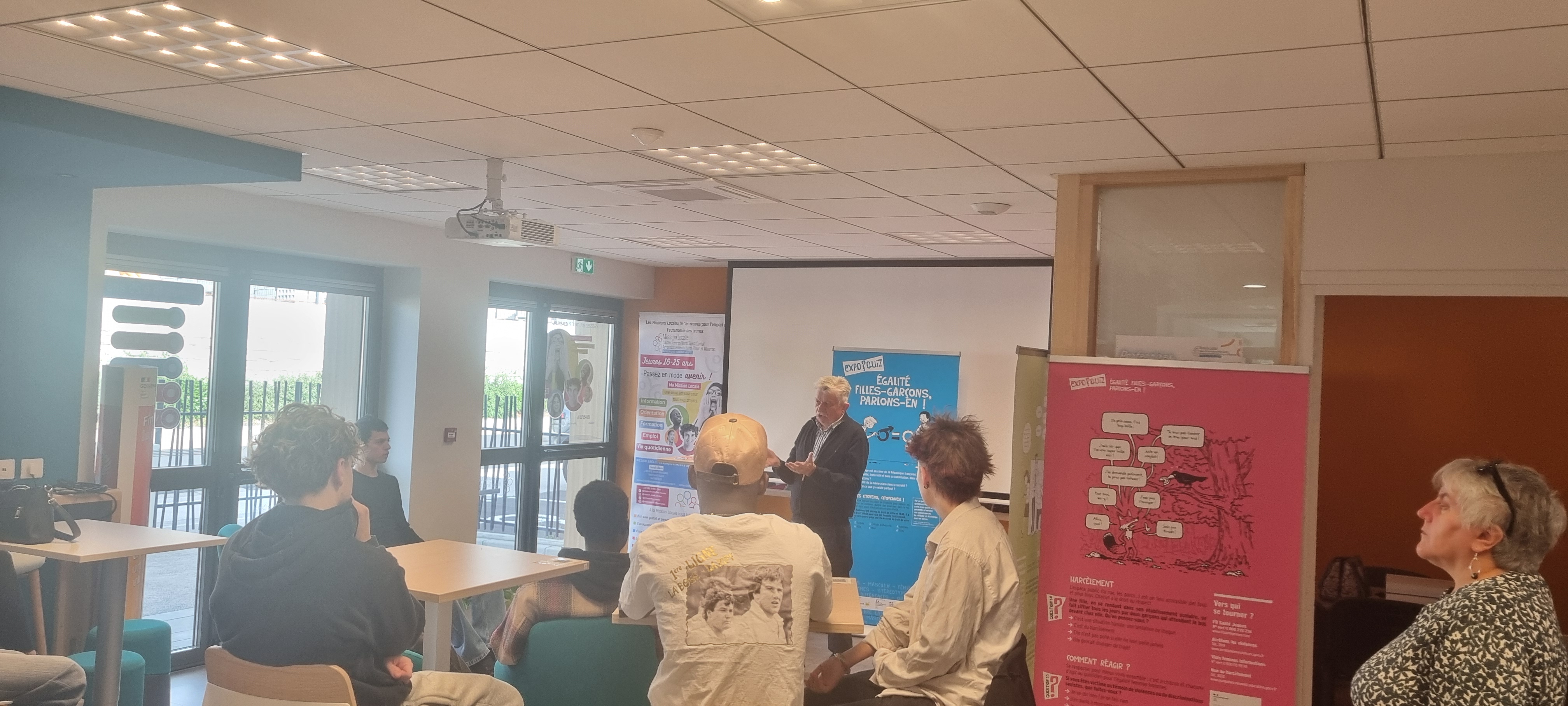 L’ADMR à la rencontre des jeunes de la Mission Locale de Saint-Flour